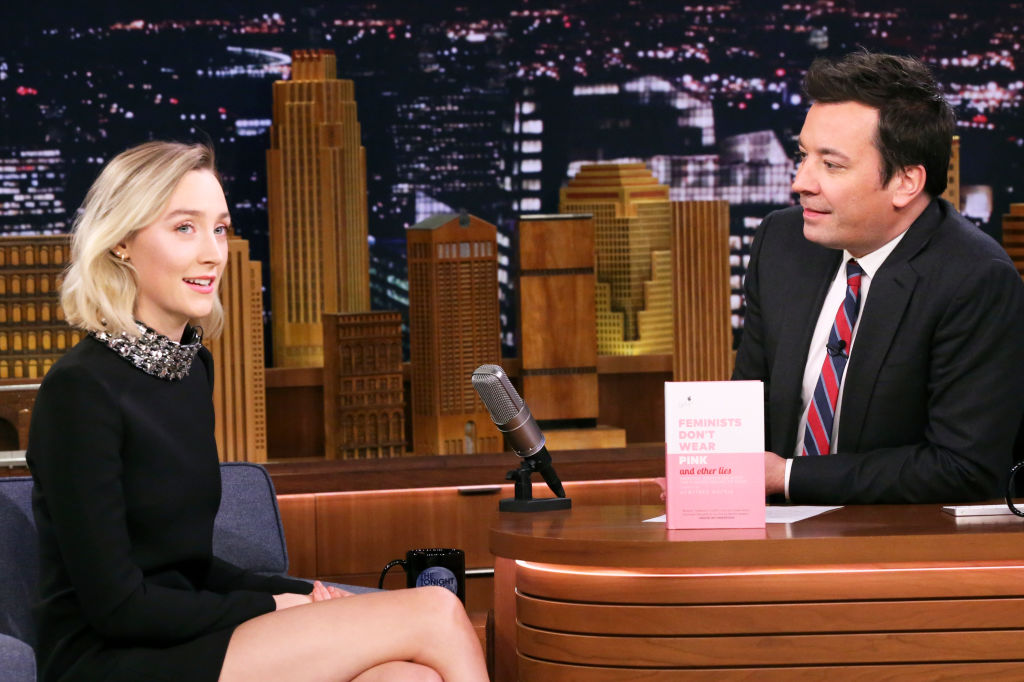 Saoirse Ronan on 'The Tonight Show Starring Jimmy Fallon'