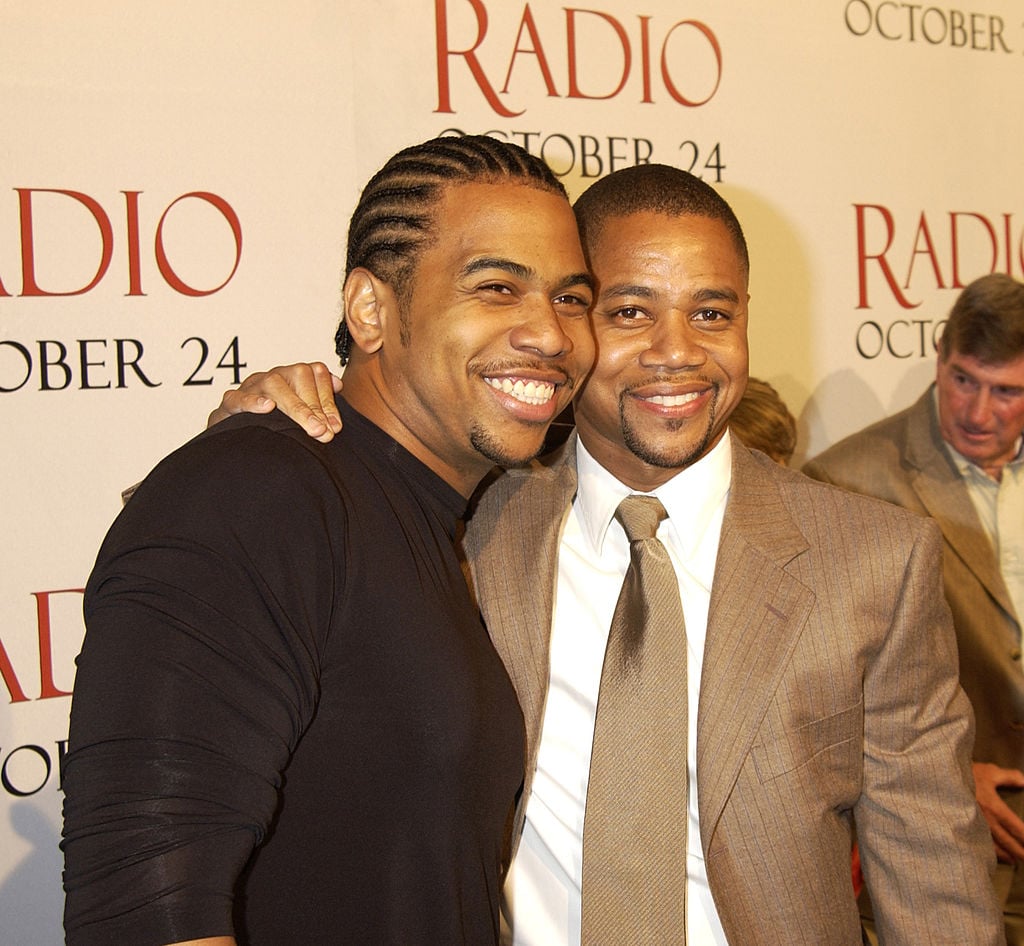 Cuba Gooding Jr and his brother Omar at the premiere of 'Radio' in 2003