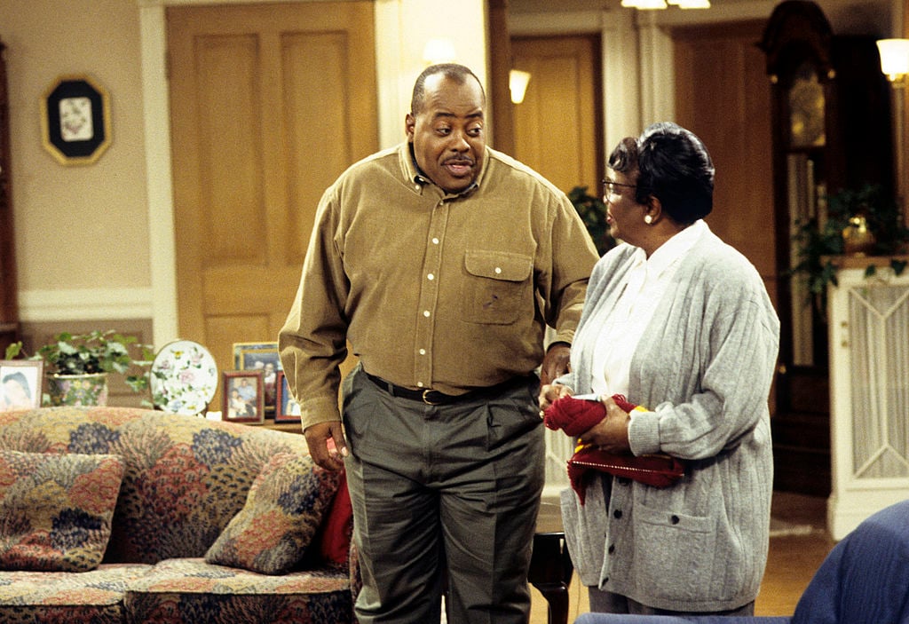 Reginald VelJohnson and Rosetta LeNoire as Carl Winslow and Mother Winslow on 'Family Matters'