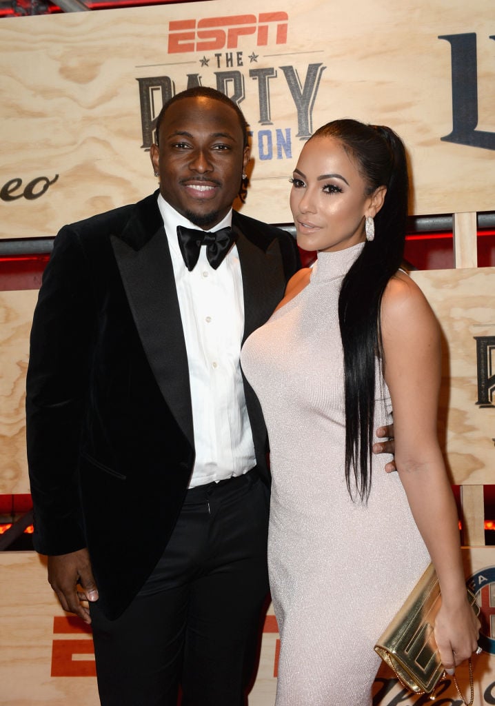 LeSean McCoy and Delicia Cordon