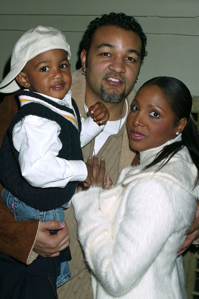 Toni Braxton and family