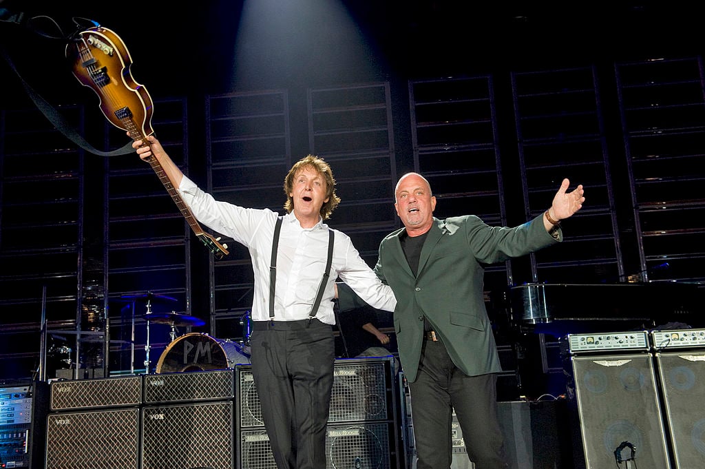 Paul McCartney and Billy Joel
