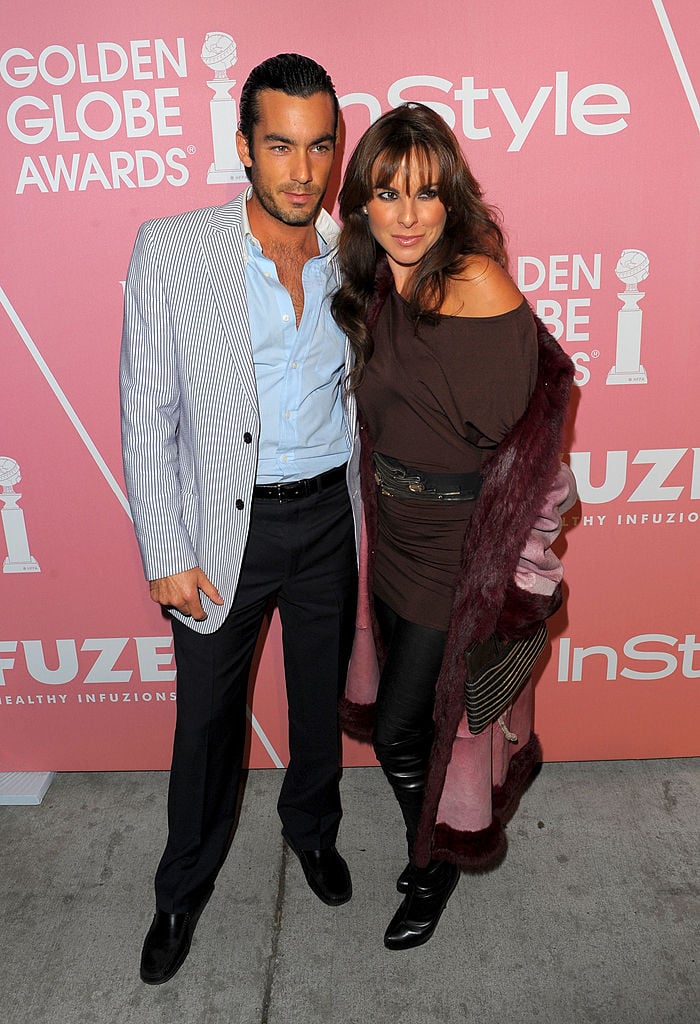 Kate del Castillo and second husband Aaron Diaz