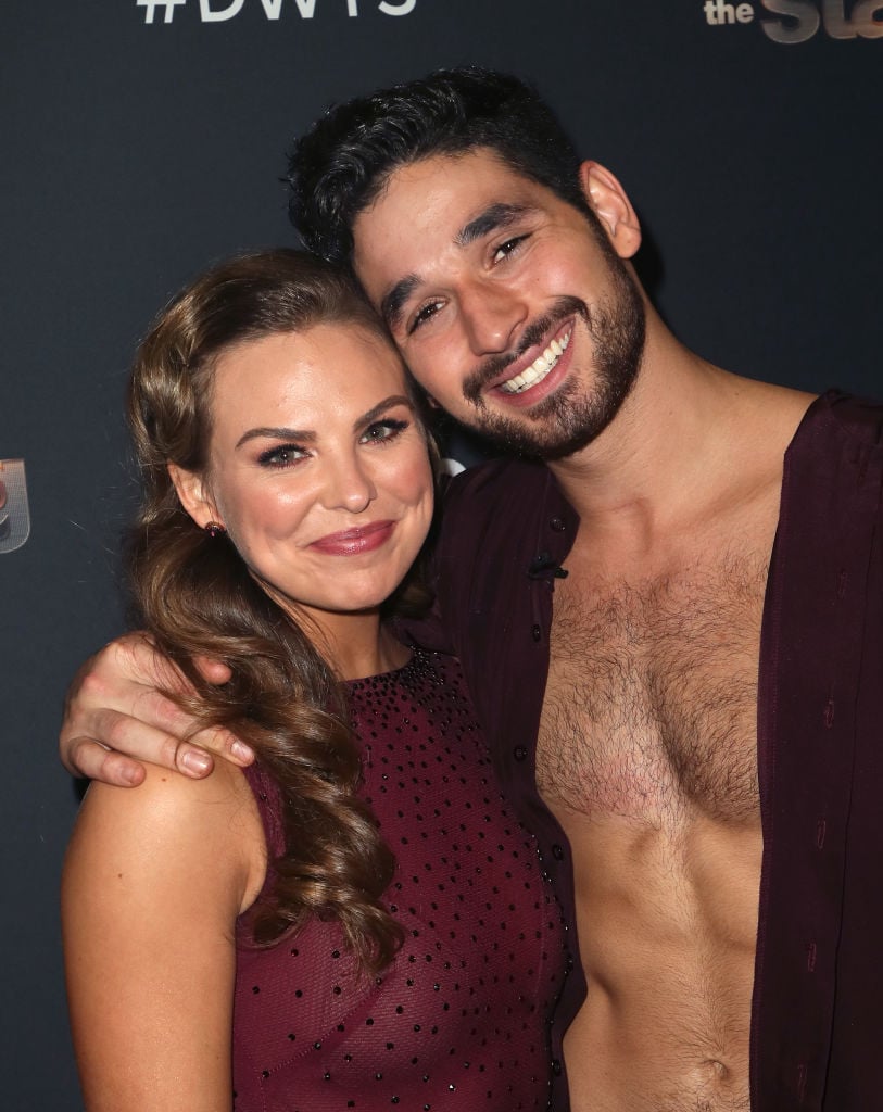 Hannah Brown and Alan Bersten | David Livingston/Getty Images
