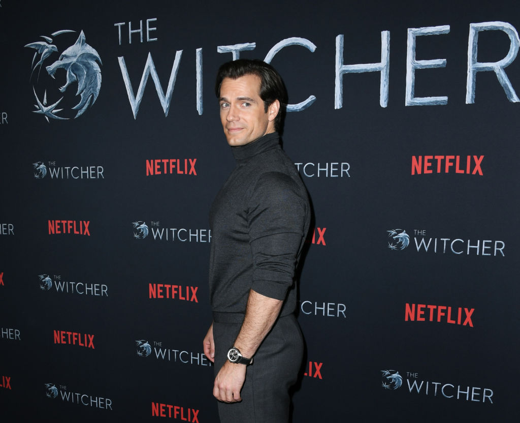 Henry Cavill at the photocall for 'The Witcher'