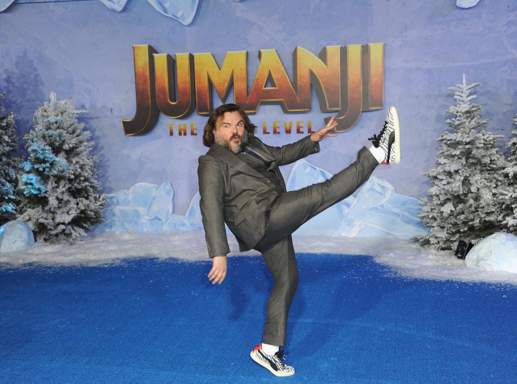 Jack Black at the premiere of 'Jumanji: The Next Level'