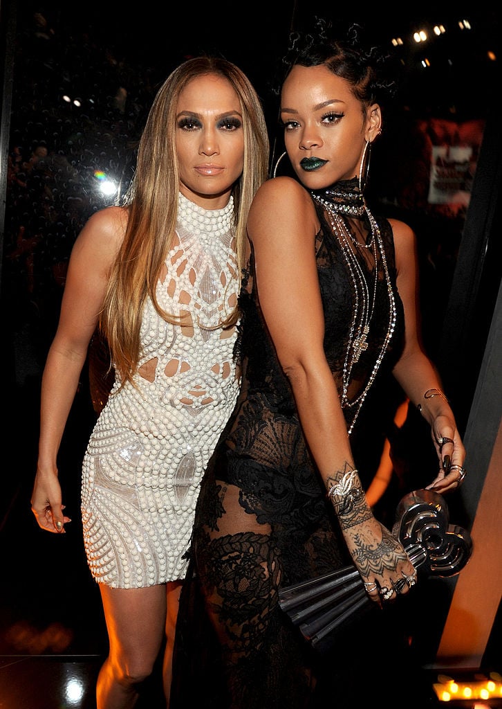 Jennifer Lopez and Rihanna
