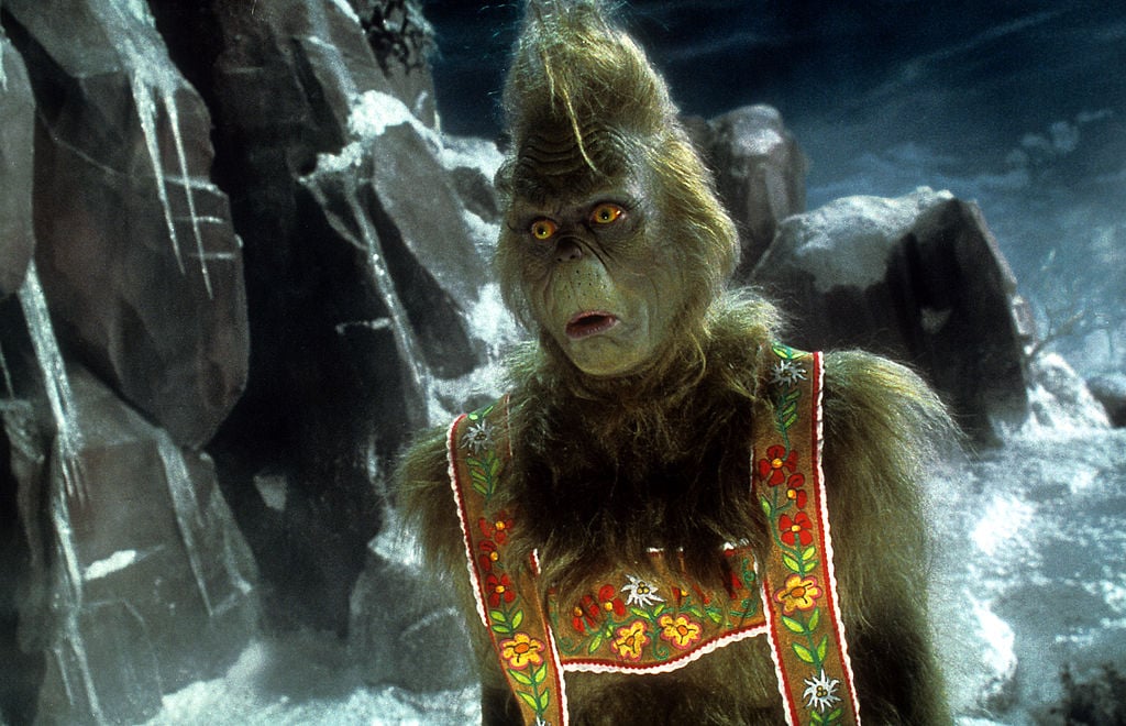 Jim Carrey in How The Grinch Stole Christmas