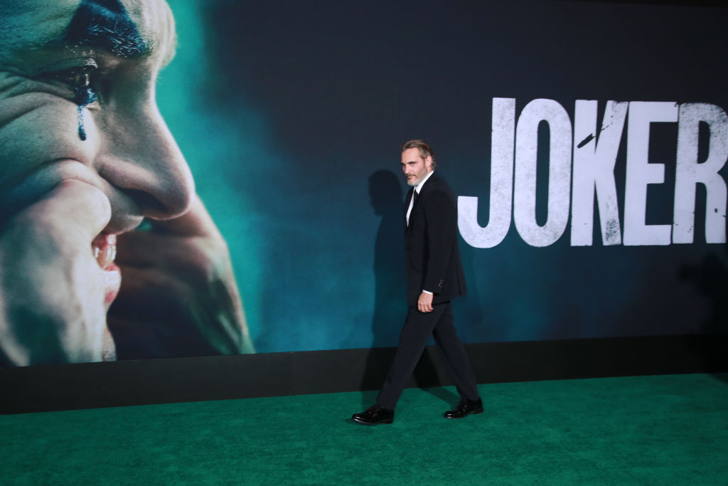 Joaquin Phoenix at the 'Joker' premiere