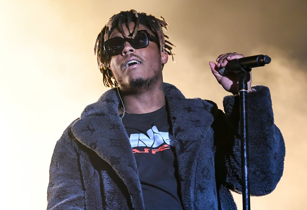 Rapper Juice Wrld performs at the 2019 Rolling Loud Music Festival