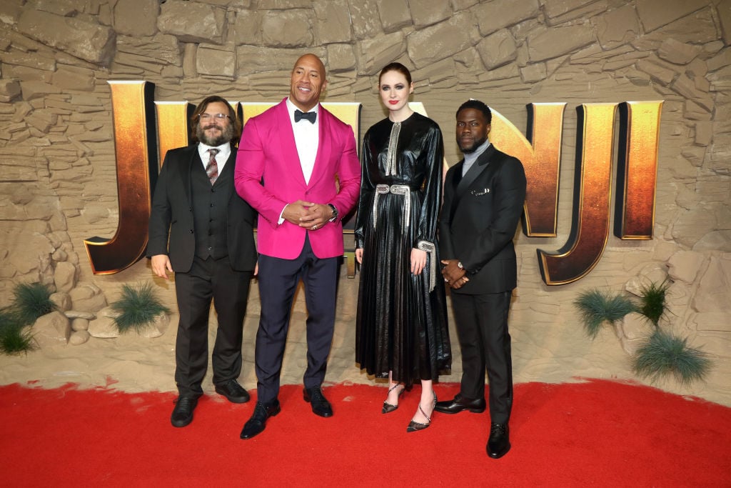 The cast of 'Jumanji: The Next Level' at the film's UK premiere