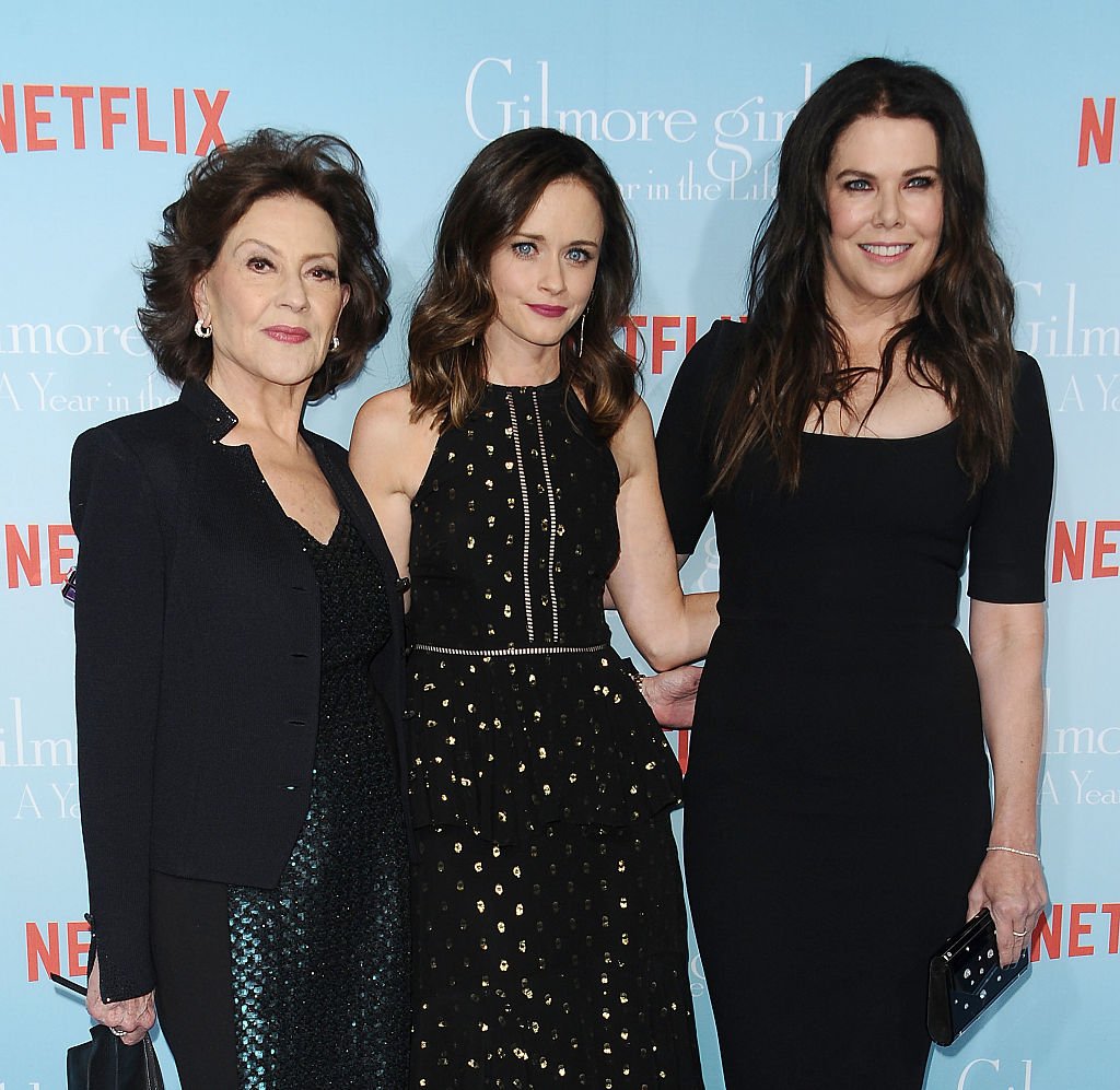 Kelly Bishop, Alexis Bledel and Lauren Graham at Premiere Of Netflix's "Gilmore Girls: A Year In The Life" - Arrivals