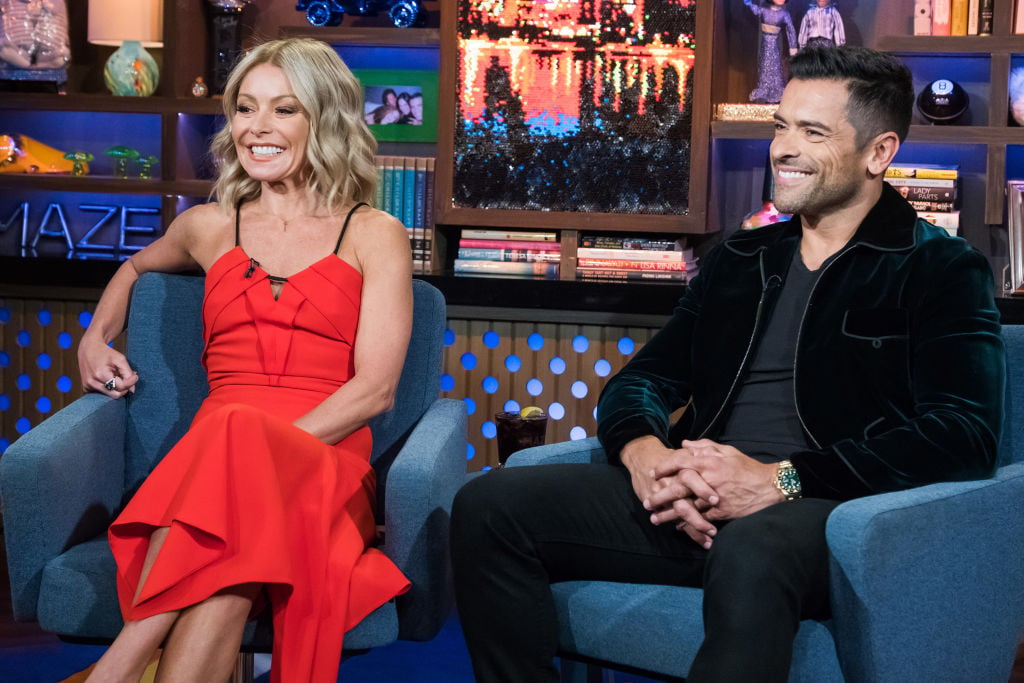 Kelly Ripa an Mark Consuelos