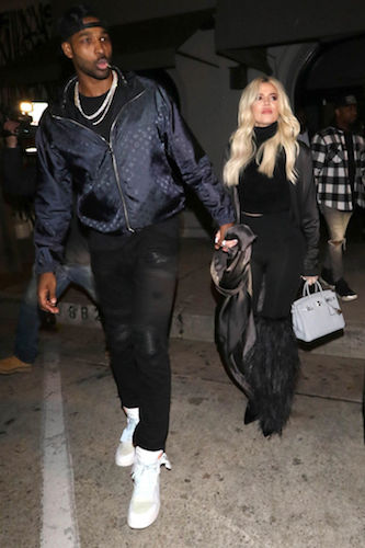 Khloé Kardashian and Tristan Thompson