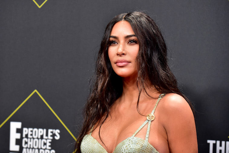 Kim Kardashian on the red carpet