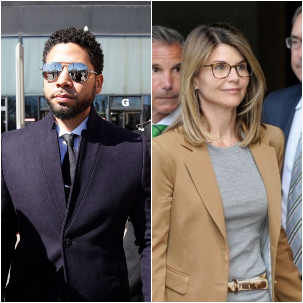 (L) Jussie Smollett, (R) Lori Loughlin