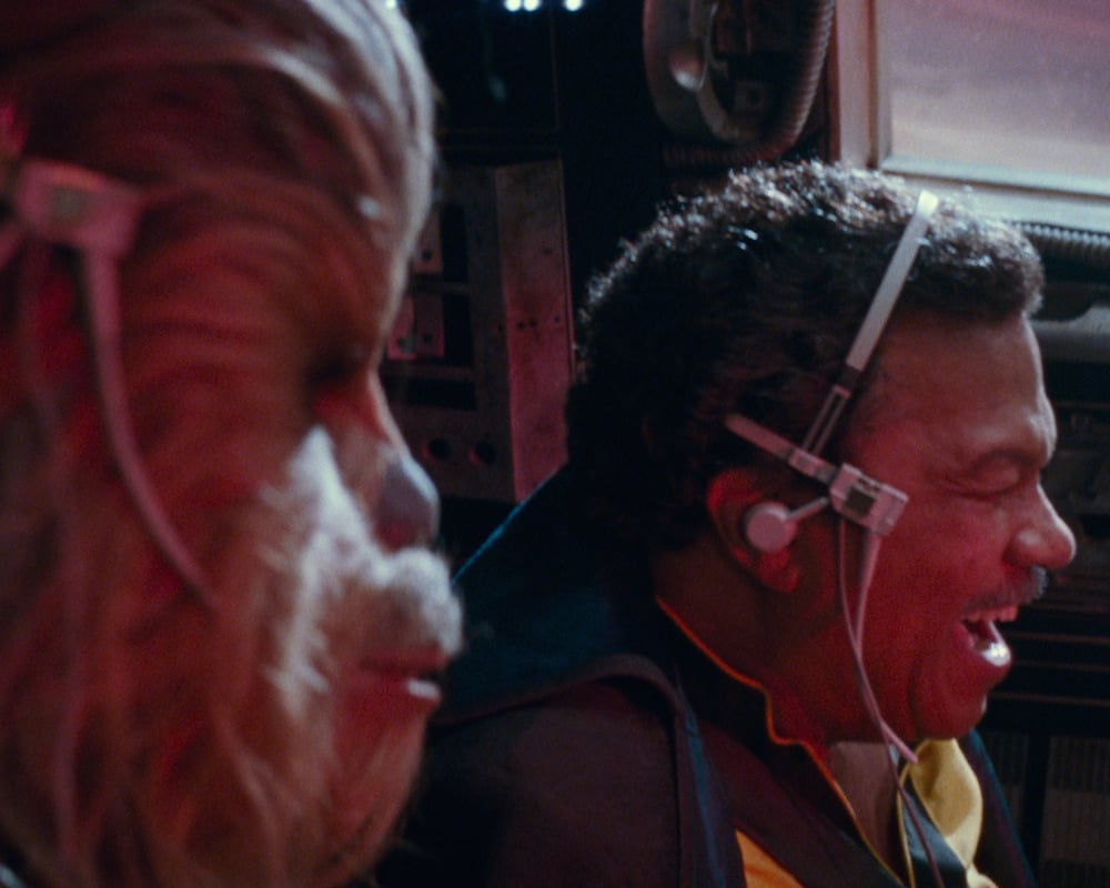 Lando Calrissian and Chewbacca