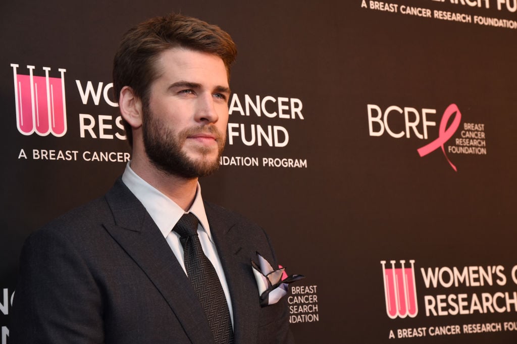 Liam Hemsworth on the red carpet