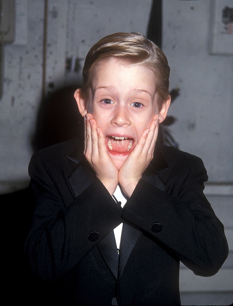 Macaulay Culkin at the American Comedy Awards at the Shrine Auditoirum in Los Angeles, California in 1991