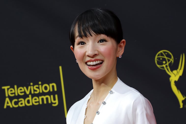 Marie Kondo on the red carpet