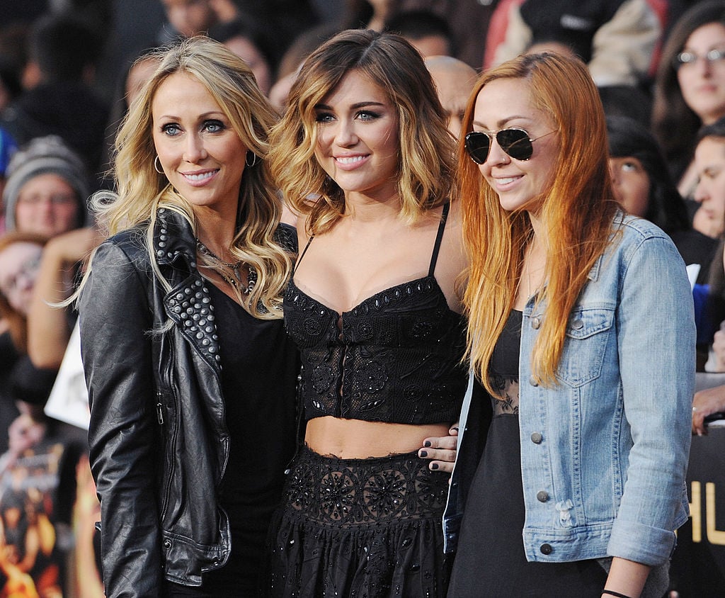 Miley Cyrus, Tish, and Brandi