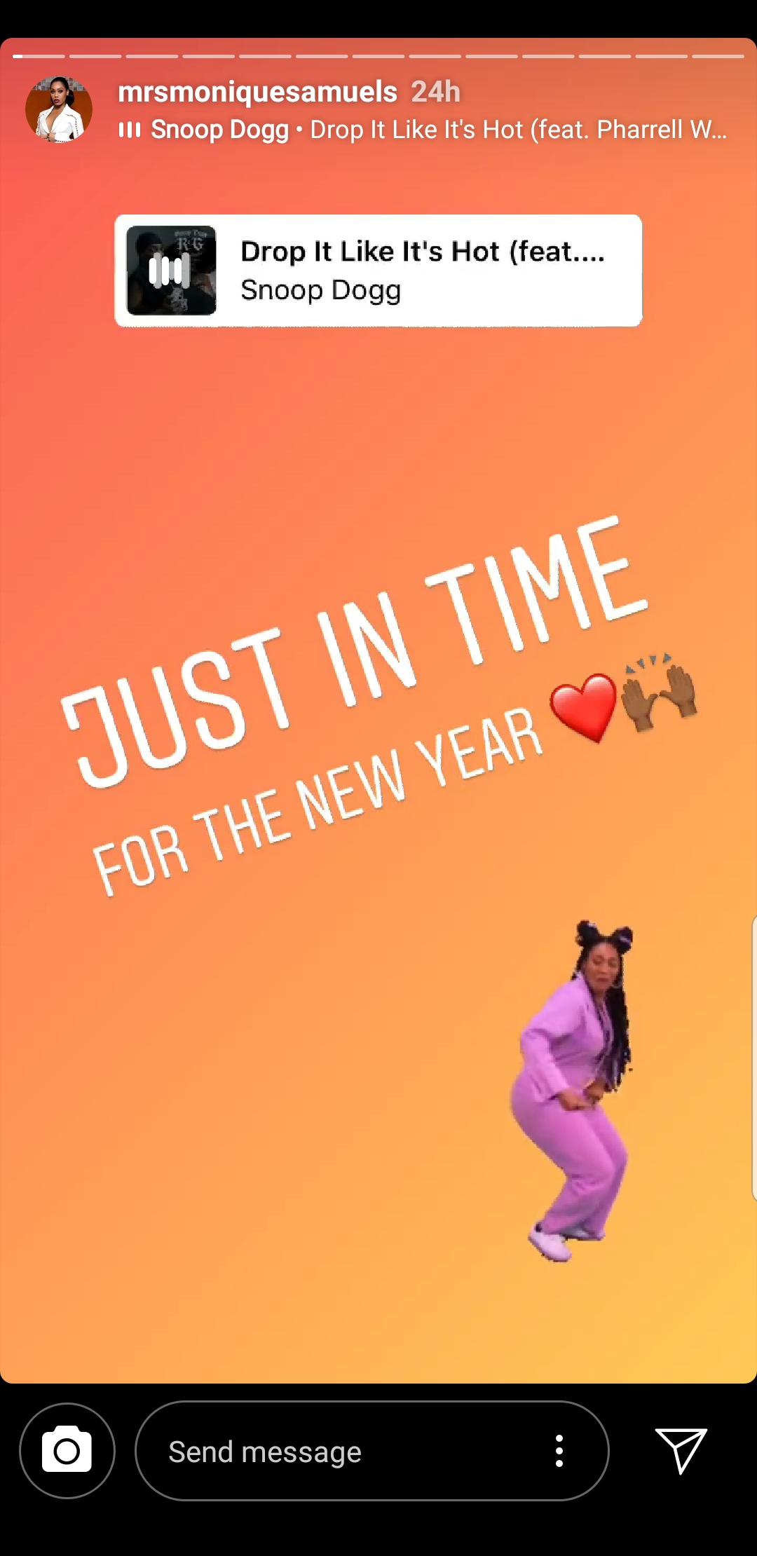 Instagram story