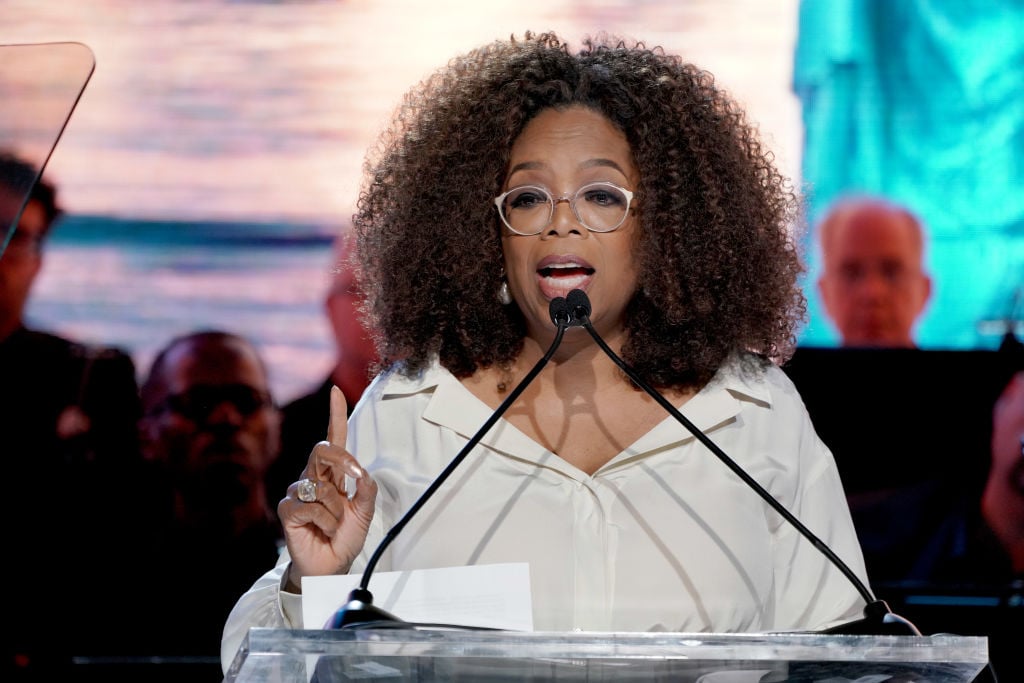 Oprah Winfrey at an event in 2019