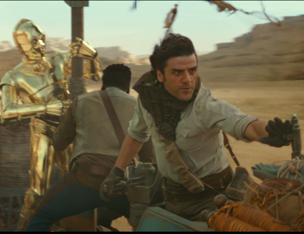 Oscar Isaac in The Rise of Skywalker