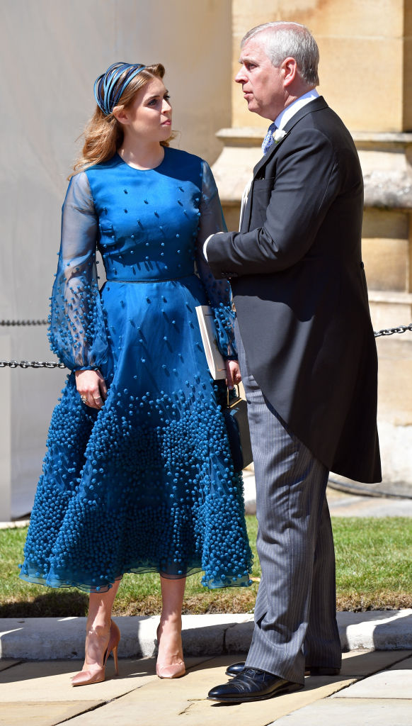 Princess Beatrice and Prince Andrew