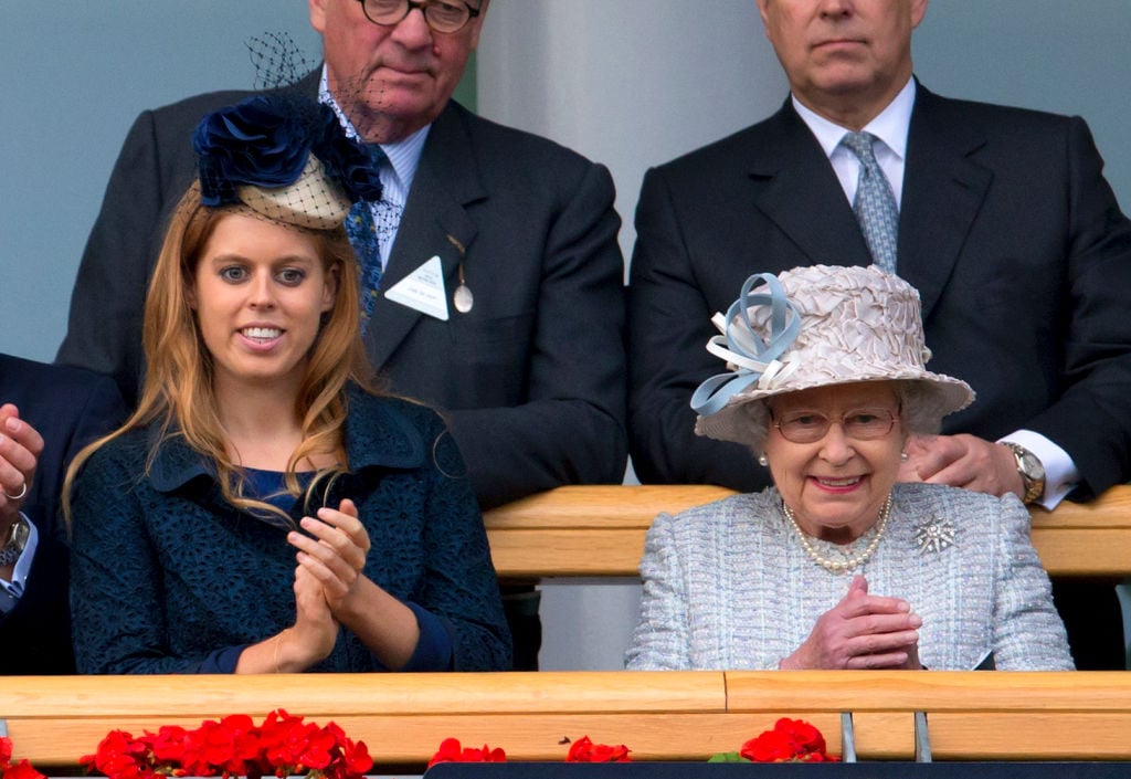 Princess Beatrice and Queen Elizabeth