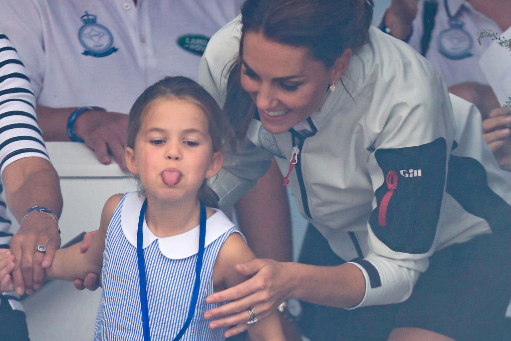 Princess Charlotte and Kate Middleton