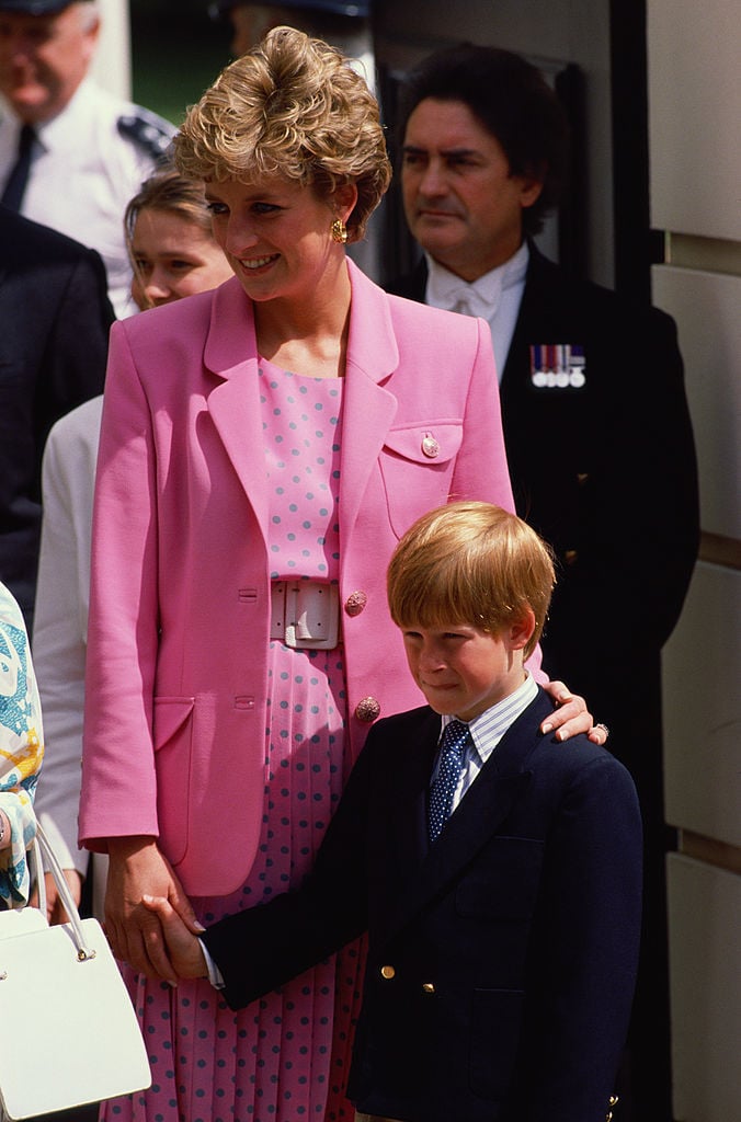 Princess Diana and Prince Harry