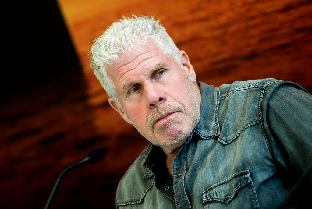 Ron Perlman on stage at the Sitges Film Festival