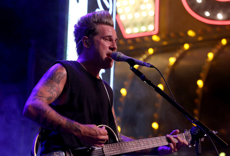 Ryan Cabrera performs onstage