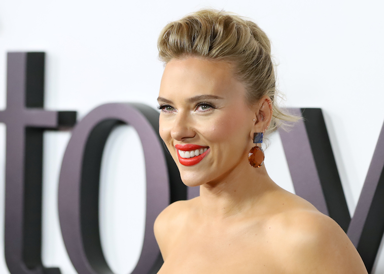 Scarlett Johansson on the red carpet