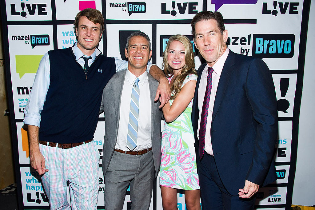 Shep Rose, Andy Cohen, Cameran Eubanks, and Thomas Ravenel