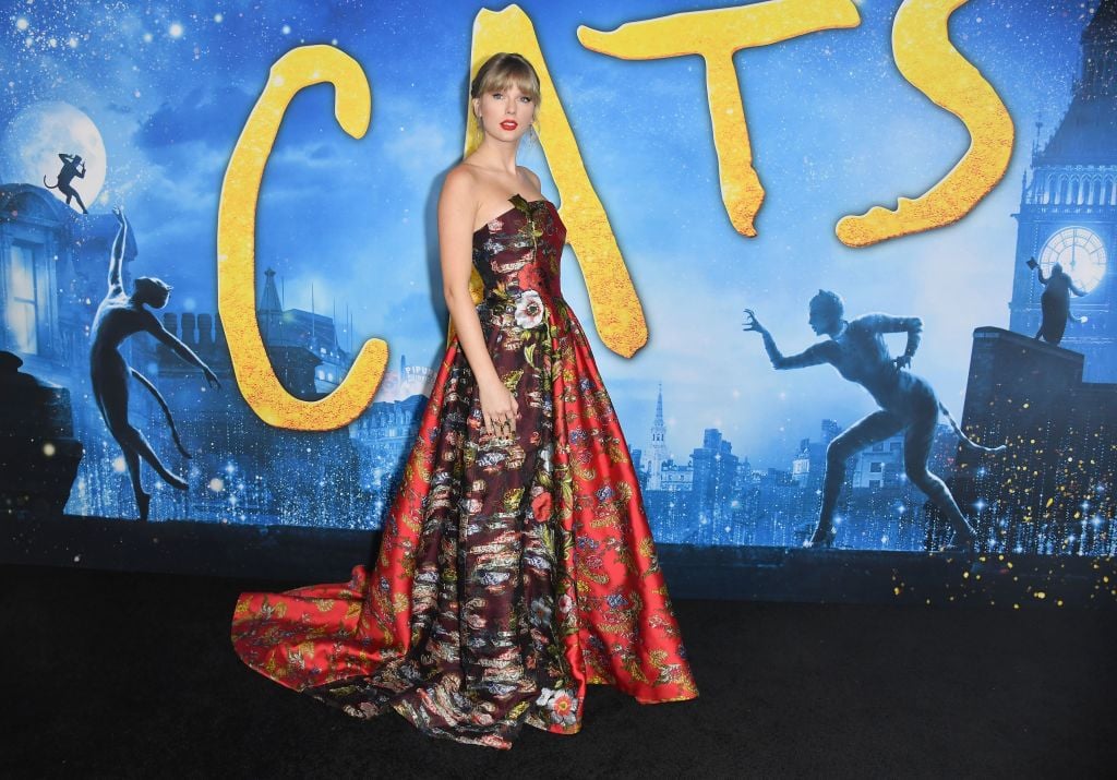 Taylor Swift at the world premiere of 'Cats'