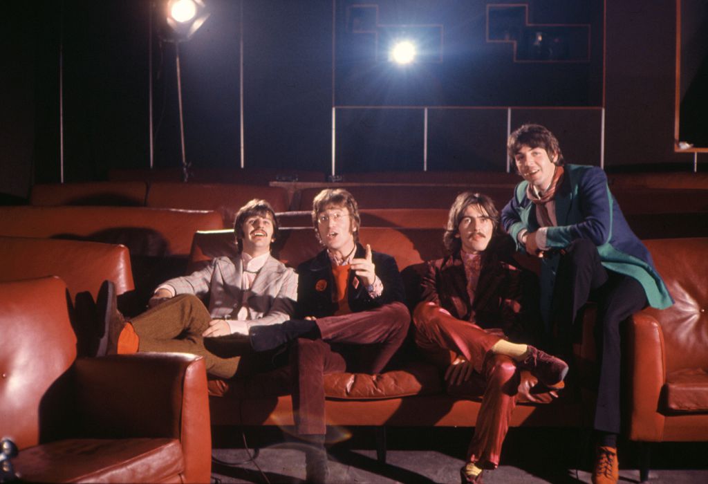 (L-R) Ringo Starr, John Lennon, George Harrison, and Paul McCartney