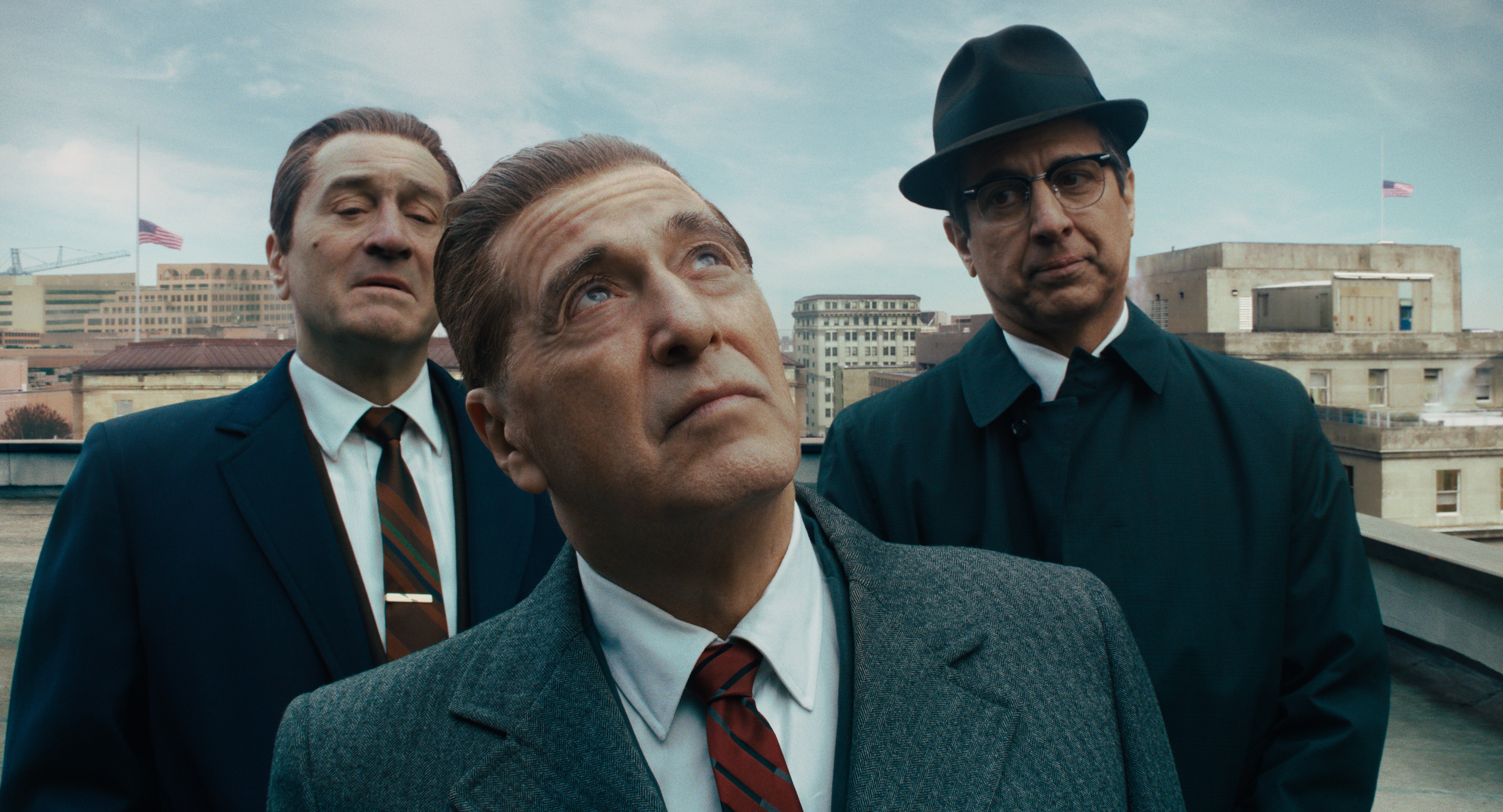 Robert DeNiro, Al Pacino and Ray Romano in The Irishman