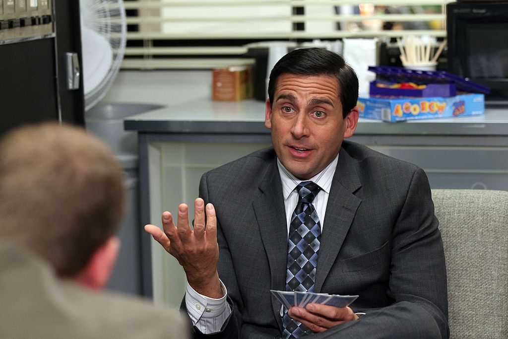 Steve Carell as Michael Scott on 'The Office'