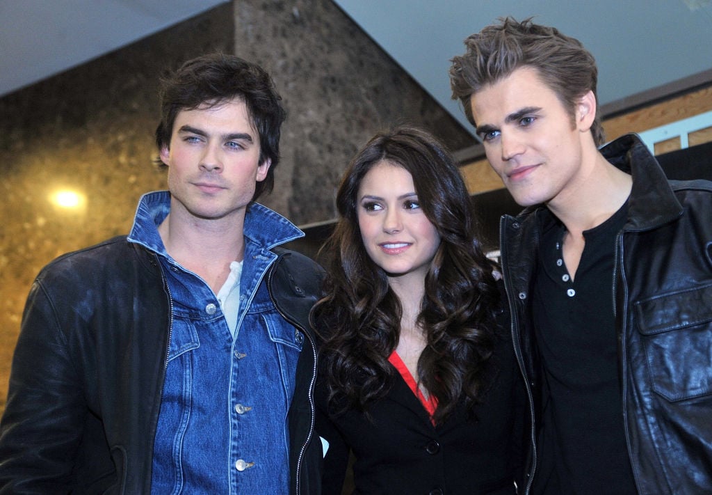 Ian Somerhalder, Nina Dobrev and Paul Wesley from "The Vampire Diaries"