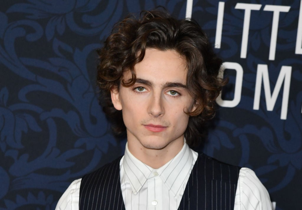 US/French actor Timothee Chalamet arrives for "Little Women" world premiere 