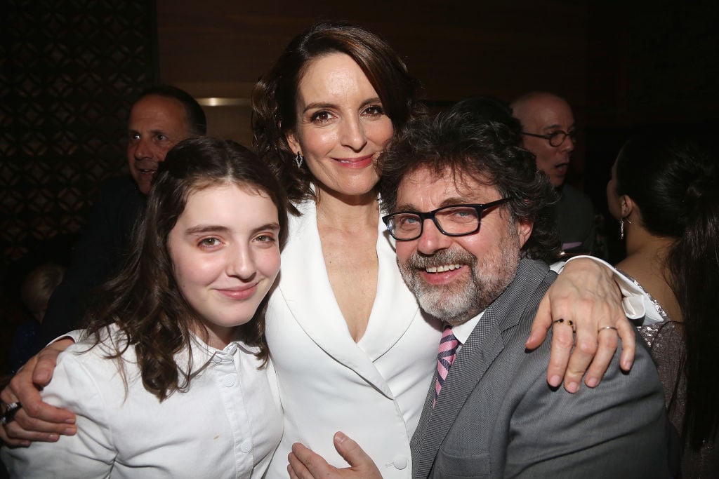 Tina Fey and family