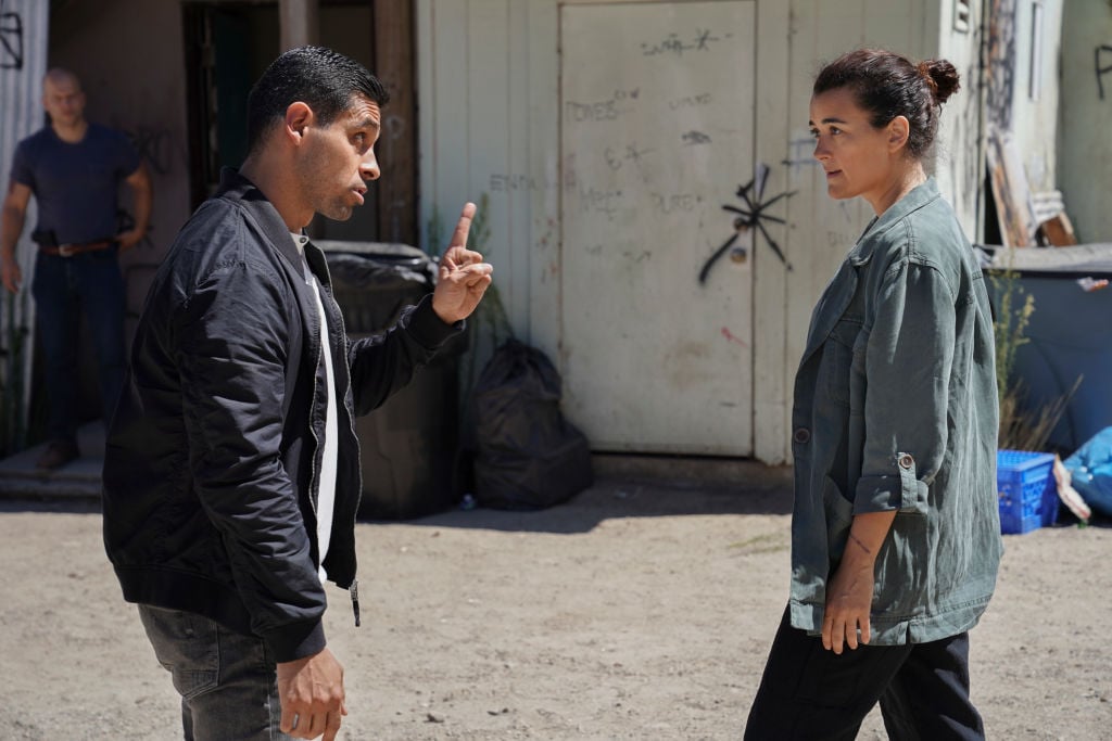 Wilmer Valderrama and Cote de Pablo | Michael Yarish/CBS via Getty Images