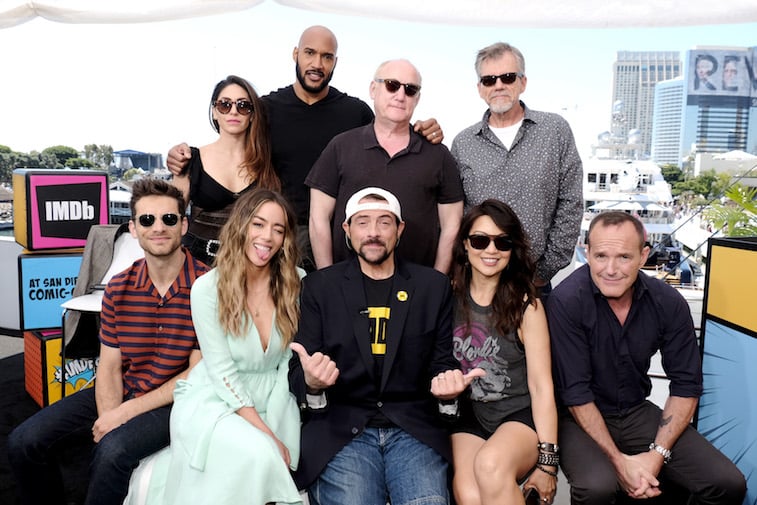 The cast of Marvel's Agents of SHIELD