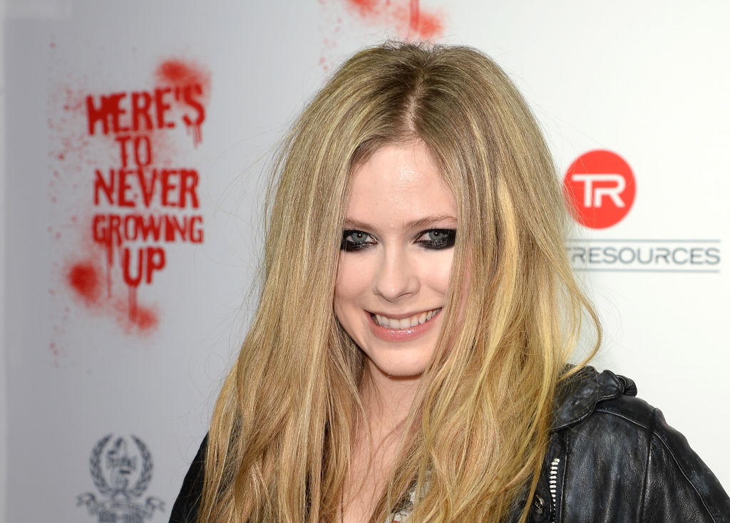 Avril Lavigne arrives for her secret performance at The Viper Room.