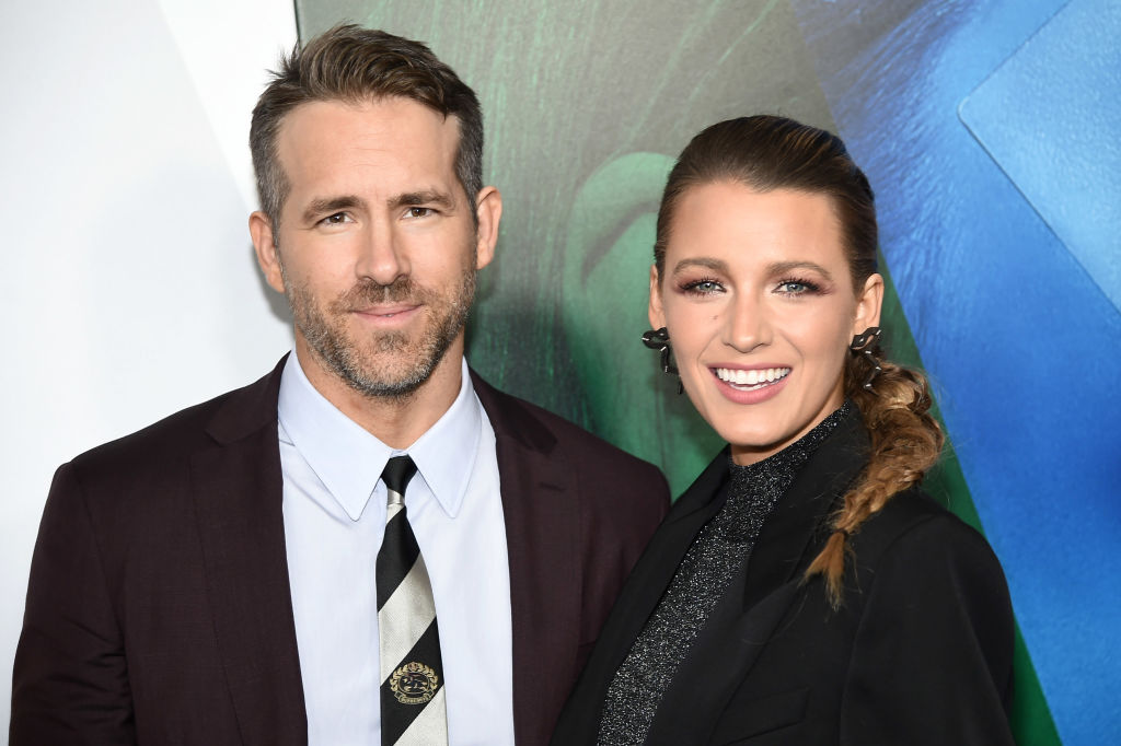 Ryan Reynolds and Blake Lively attends the New York premier of "A Simple Favor" at Museum of Modern Art.