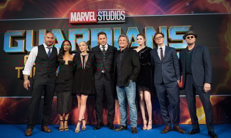Cast of Guardians of the Galaxy