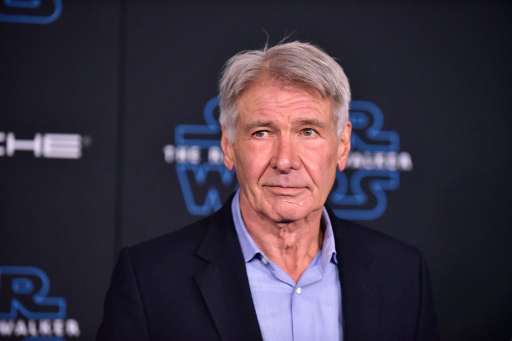 Harrison Ford attends the Premiere of Disney's "Star Wars: The Rise Of Skywalker" on December 16, 2019.