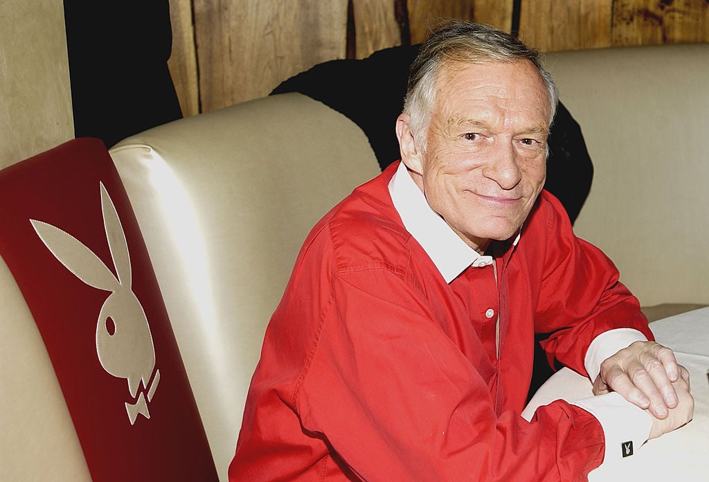 Hugh Hefner during "Hef's Fabulous Life" Celebration at Bliss at Bliss Restaurant in West Hollywood, California.